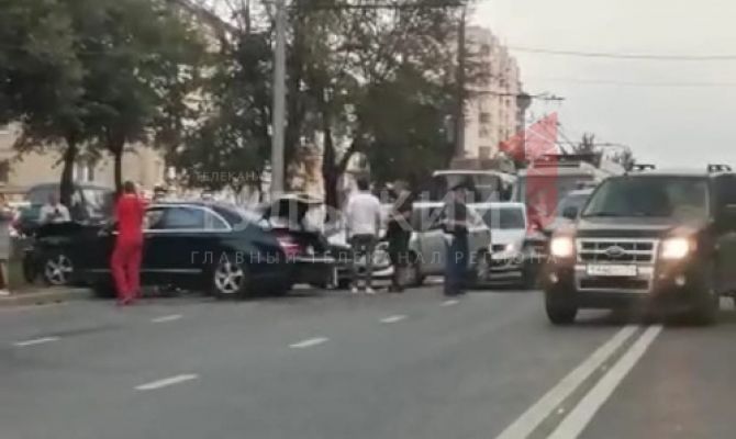 В Туле в массовой аварии на улице Октябрьской пострадали три человека