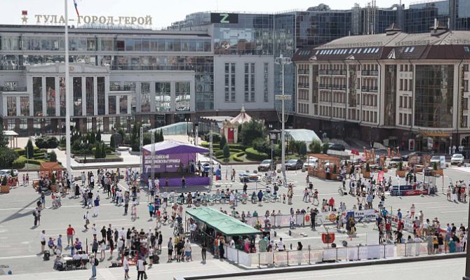 В Тульской области День физкультурника отметили больше 5000 человек