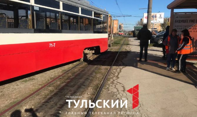 «Тулгорэлектротранс» прокомментировал сход трамвая с рельсов на Зеленстрое