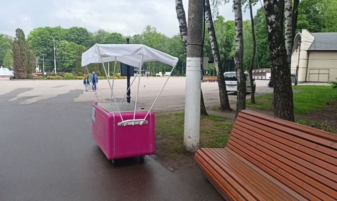 Стало известно будущее торговых палаток в Центральном парке Тулы