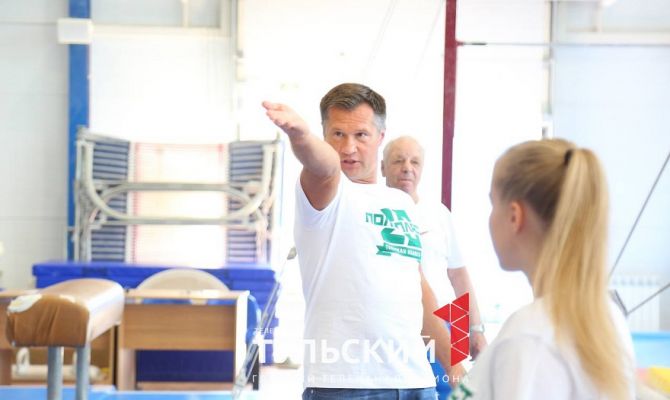 Олимпийский чемпион Алексей Немов рассказал тулякам, как мотивировать ребенка к занятиям спортом