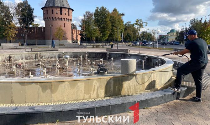 На ремонт фонтанов в Туле потратят почти 10 млн рублей