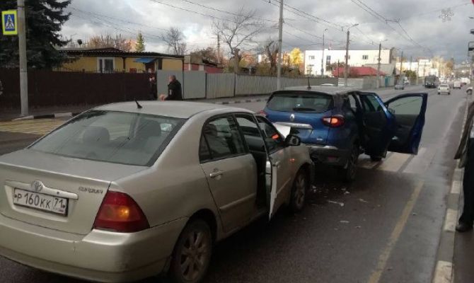 В Туле 5-месячную девочку госпитализировали после ДТП