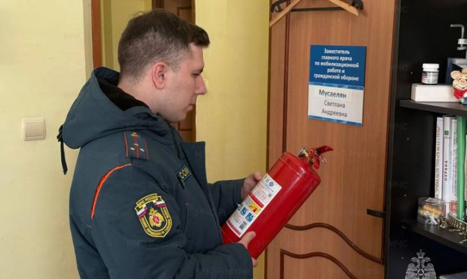 Стали известны итоги оценки состояния противопожарной защиты больниц Тулы