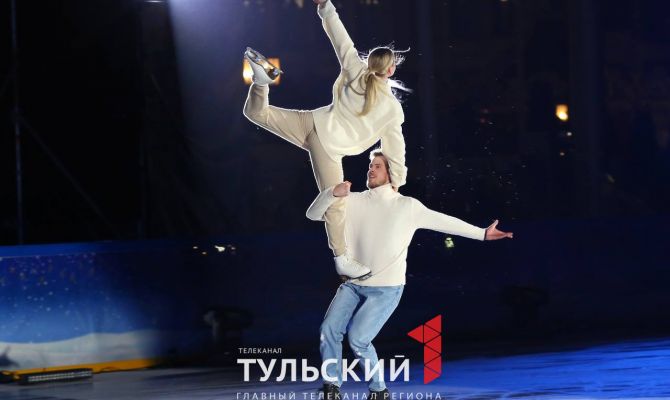 Шоу Авербуха на Губернском катке: фоторепортаж