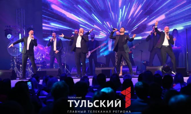 В Туле прошел концерт Хора Турецкого: фоторепортаж