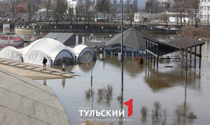 Рекордный паводок в Тульской области отменяется