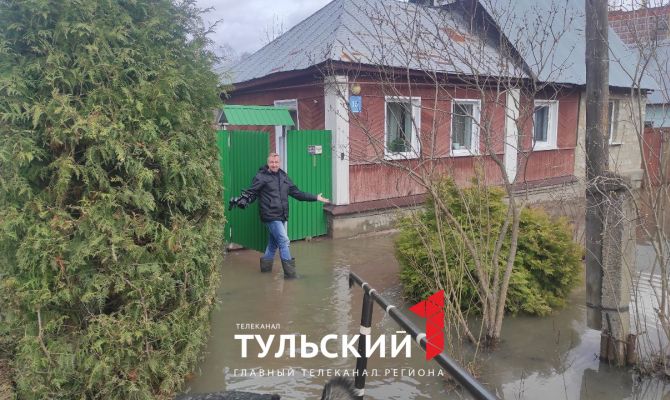 За окном плавают утки: как жители тульских деревень переживают паводок