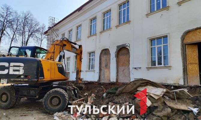 Стало известно, как будет выглядеть ДК железнодорожников в Туле после ремонта