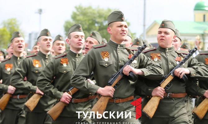 В Туле 9 мая пройдет парад в честь 80-летия Победы