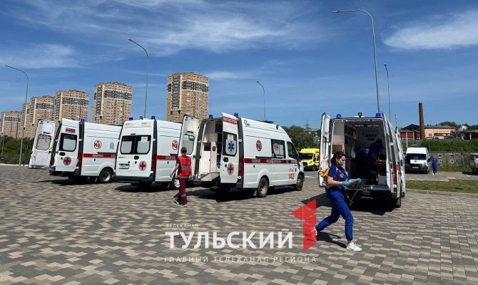 Массовая эвакуация «Тула Арены»: медики провели учения