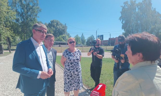 В Алексине обустроят новый сквер «Подкова»