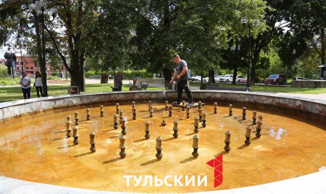 На ремонт фонтанов в Туле потратят почти 9 миллионов рублей