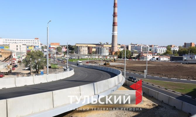 Какие улицы в тульском Заречье станут односторонними на подъезде к новому мосту через Упу