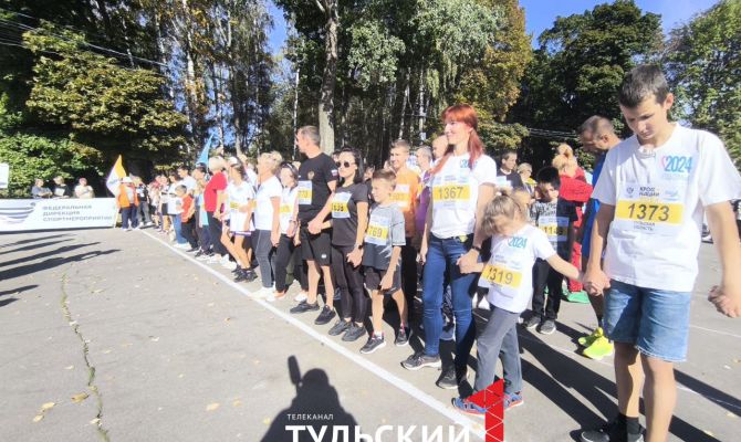 4 тысячи туляков вышли на старт забега «Кросс Нации»