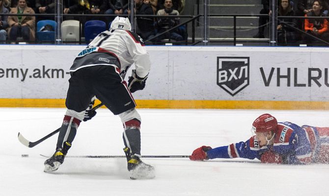 Тульский АКМ проиграл в матче против тюменского «Рубина»