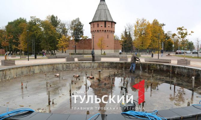 Названа самая необычная находка в тульских фонтанах