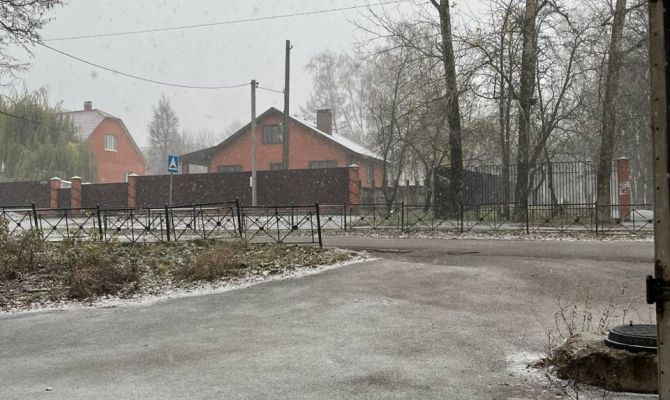 Тулу накрыла метель