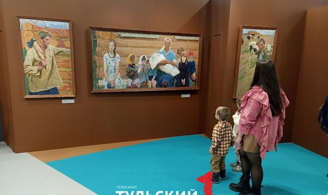 В Тульском художественном музее представили коллекцию семейных портретов