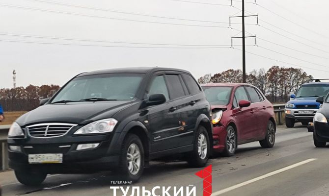 На Калужском шоссе в Туле произошло ДТП
