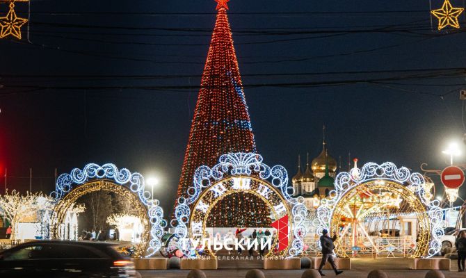 В Туле на новогодние украшения потратят более 2 миллионов рублей