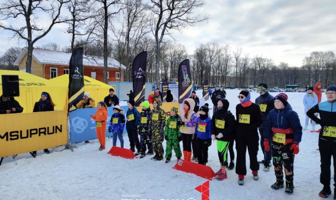 300 туляков приняли участие в зимнем забеге