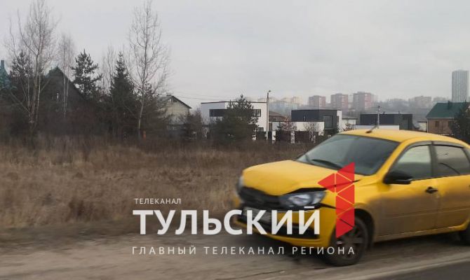 На Калужском шоссе в Туле из-за ДТП образовалась большая пробка