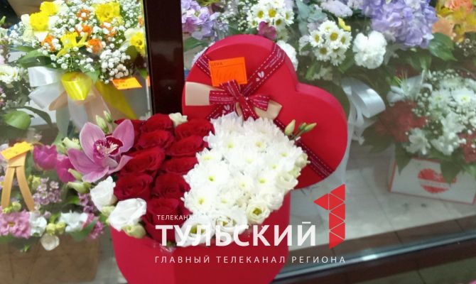 Сколько денег готовы туляки потратить на букет к 14 февраля
