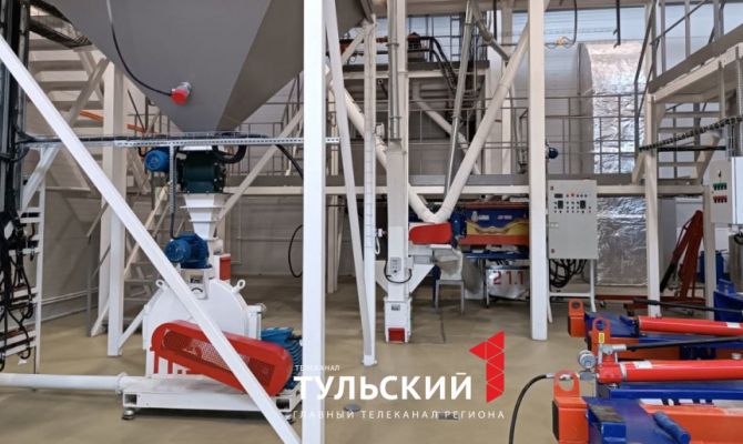 В Тульской области открылся крупнейший в России завод по производству конопли