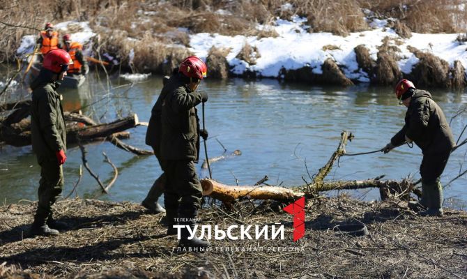 Спасатели составили карту зон с риском подтопления в Тульской области