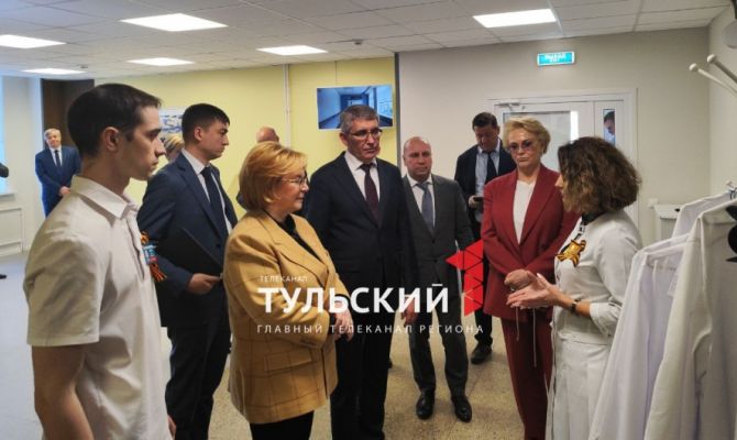 Вероника Скворцова назвала тульский онкоцентр одним из лучших в стране