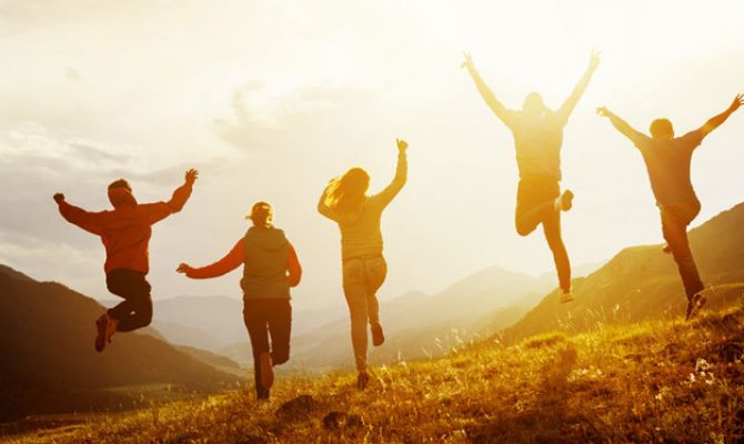 86% жителей России считают себя счастливыми