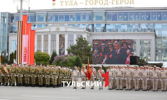Парад Победы в Туле: как это было в кадре и за кадром