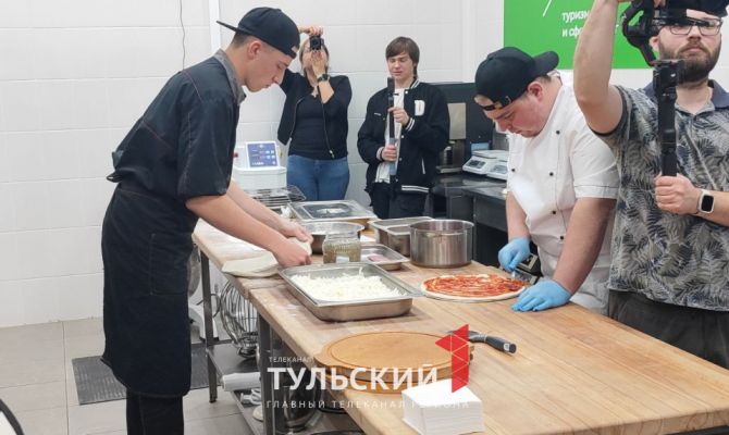 В Тульской области открыли производственную базу для будущих поваров и барменов