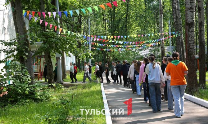 Более 30 тысяч детей отдохнули в лагерях Тульской области 
