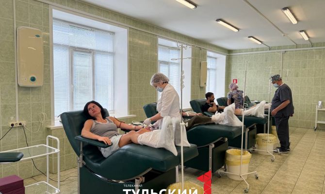 Стало известно, сколько тонн крови туляки сдали в 2025 году