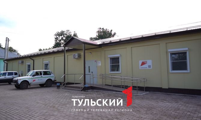 В Щекинском районе открылась новая модульная амбулатория