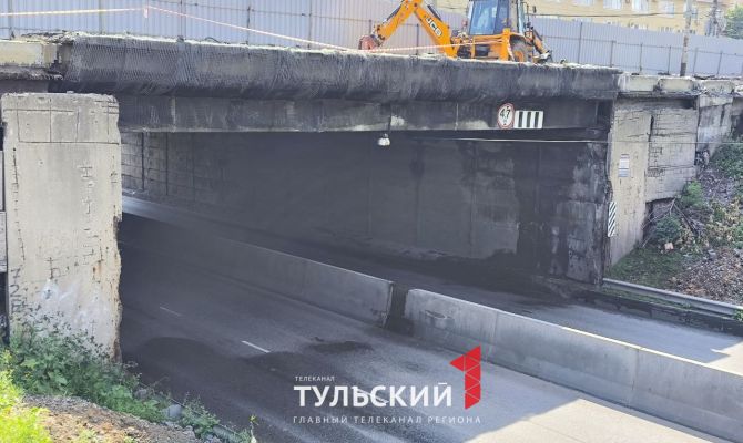 В Туле перекроют часть дороги под Орловским мостом