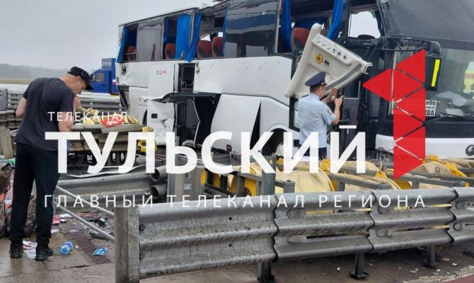 Названа возможная причина ДТП с пассажирским автобусом на трассе М-4 «Дон»