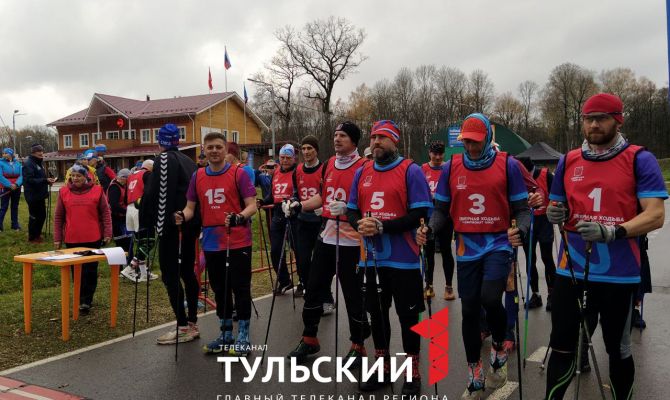 Соревнования по северной ходьбе «Суровая десятка» стартовали в Туле