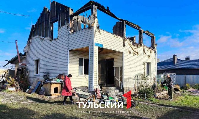 Под Тулой семья может зимой оказаться на улице