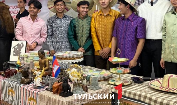 Иностранцы из 70 государств угостили туляков национальными блюдами