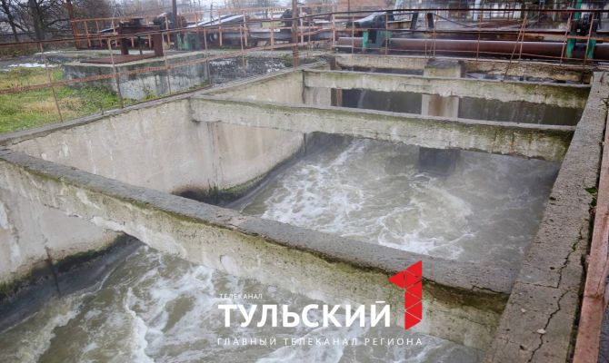 В Туле показали новую систему очистных сооружений в Заречье