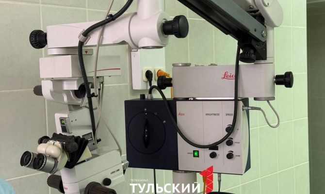 В Туле начали удалять катаракту с помощью факоэмульсификатора