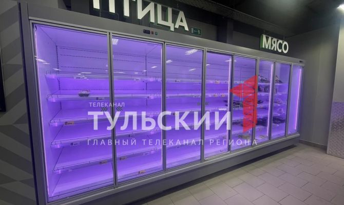 В супермаркетах Тулы опустели прилавки