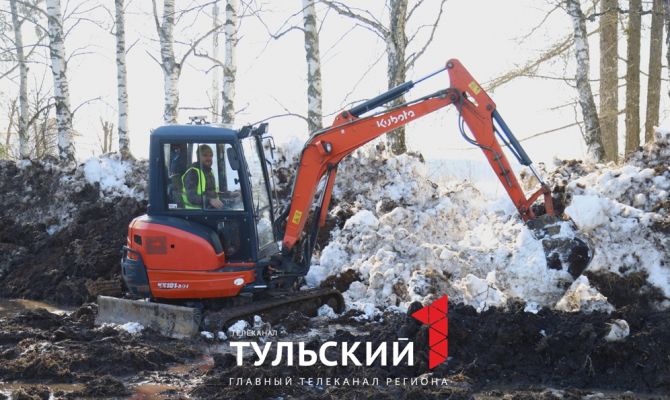 Под Тулой начали переделку труб на Медвенско-Осетровском водозаборе