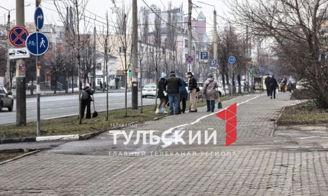 В Туле стартовал первый общегородской субботник