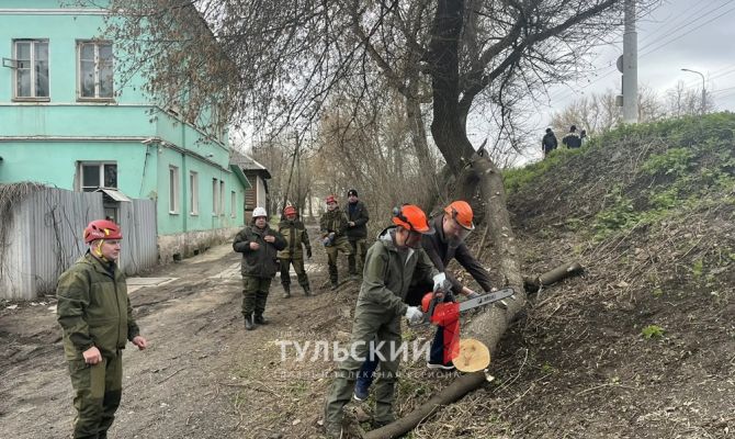 Туляки стали на треть чаще выходить на субботники