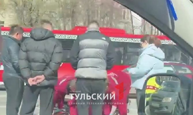 Пенсионерка попала под колеса иномарки на проспекте Ленина в Туле