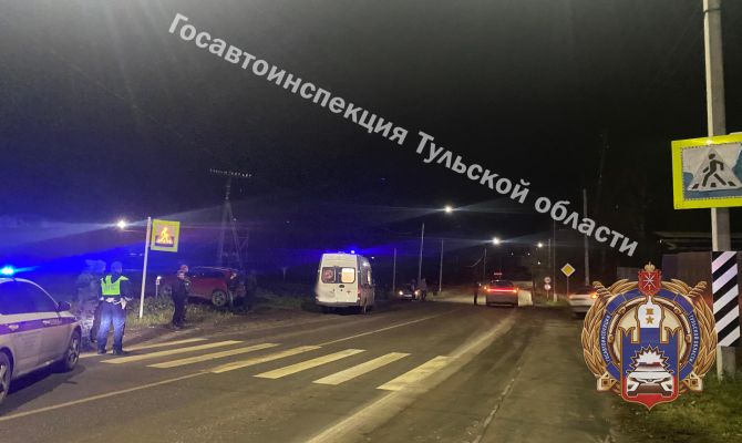 Под Киреевском сбили 16-летнего пешехода